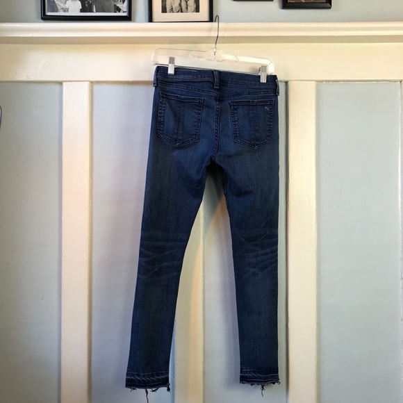 Rag & Bone Ankle Skinny w/ Frayed Hem 👖 - Picture 4 of 10
